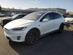 Tesla salvage cars for sale: 2017 Tesla Model x