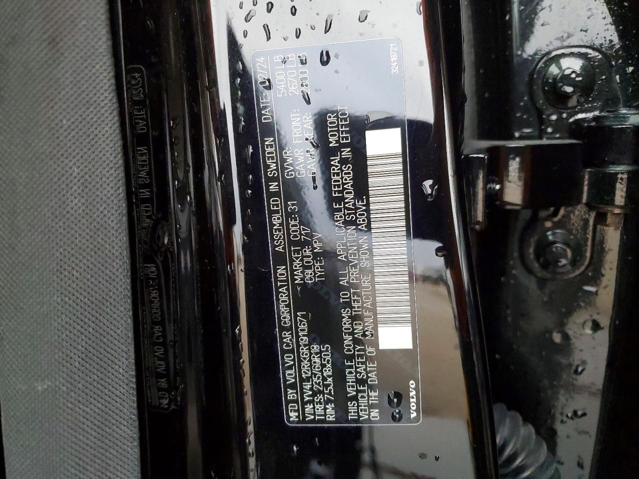 2024 Volvo Xc60 Core