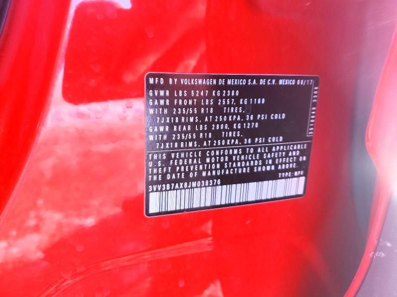 2018 Volkswagen Tiguan se