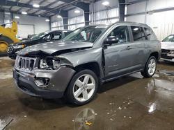 Jeep salvage cars for sale: 2012 Jeep Compass Limited