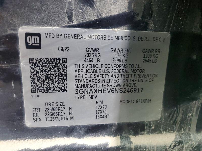 2022 Chevrolet Equinox ls