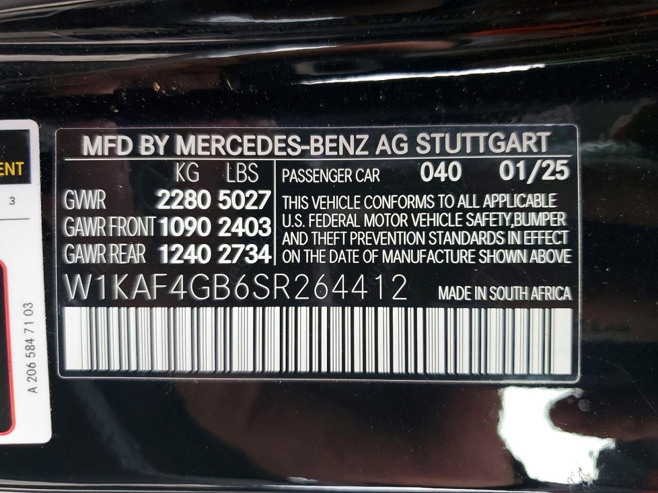 2025 Mercedes-Benz C300