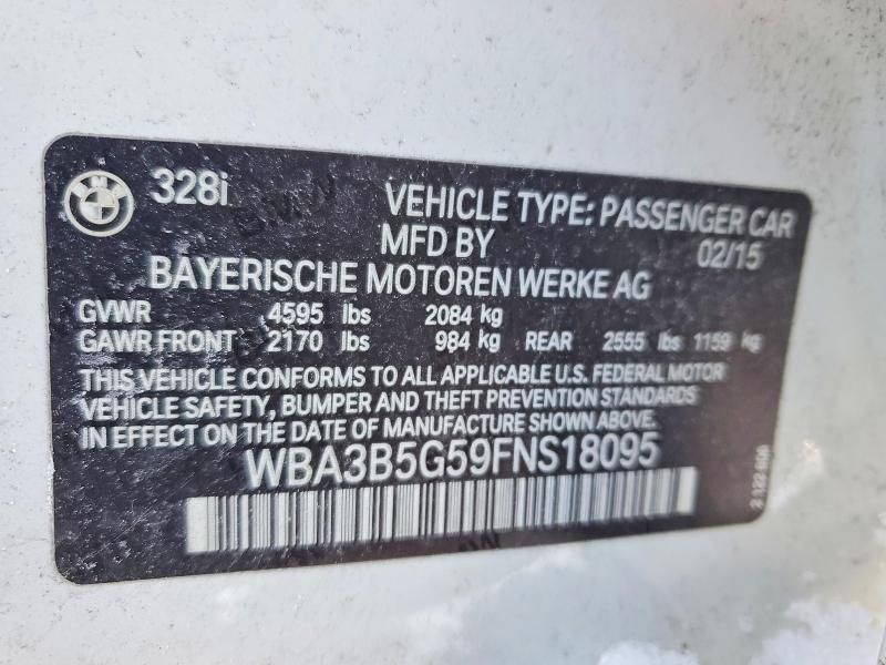 2015 BMW 328 xi Sulev