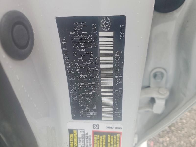 2025 Toyota Camry xse