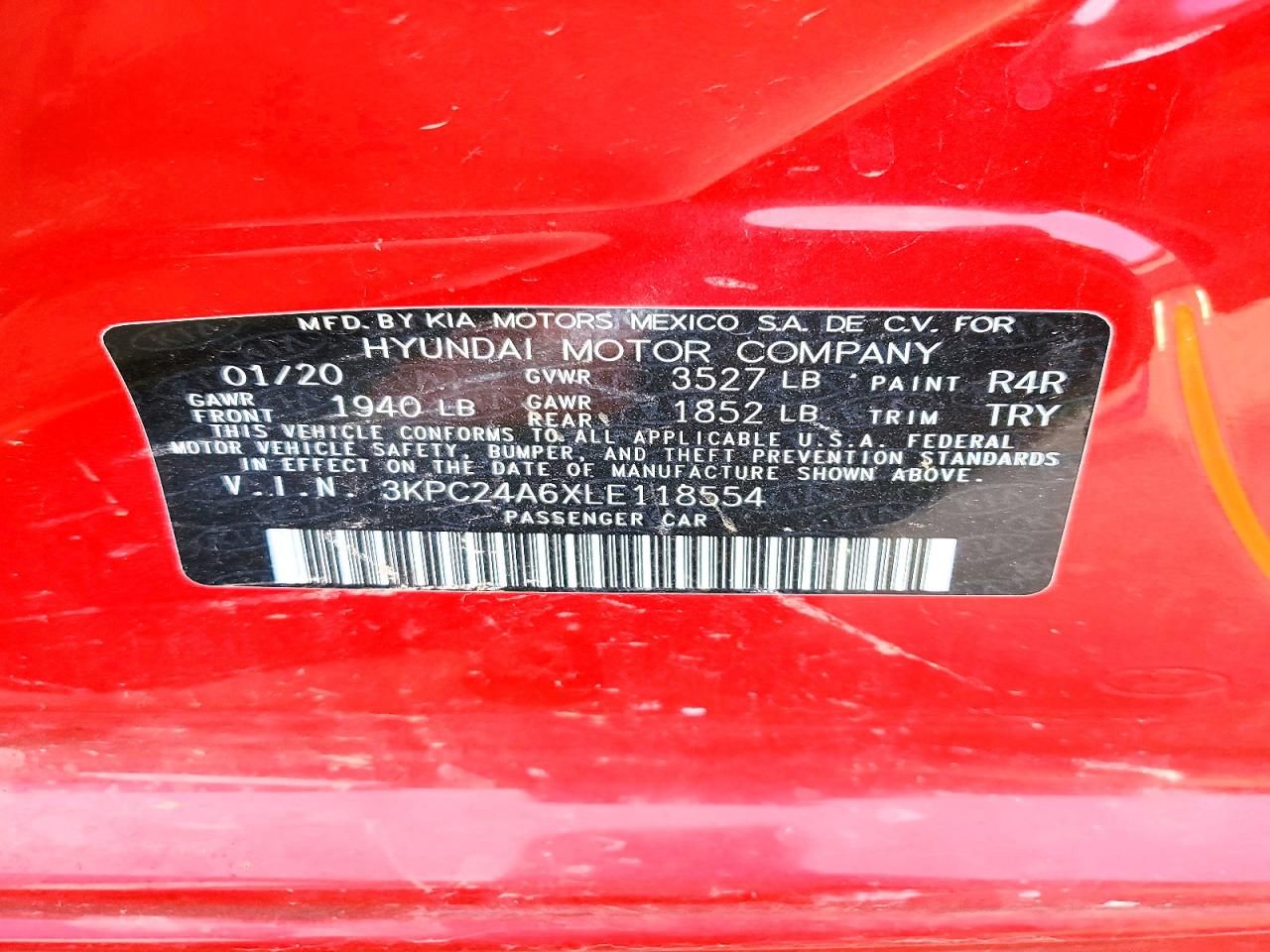 2020 Hyundai Accent se