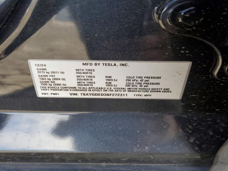 2025 Tesla Model y