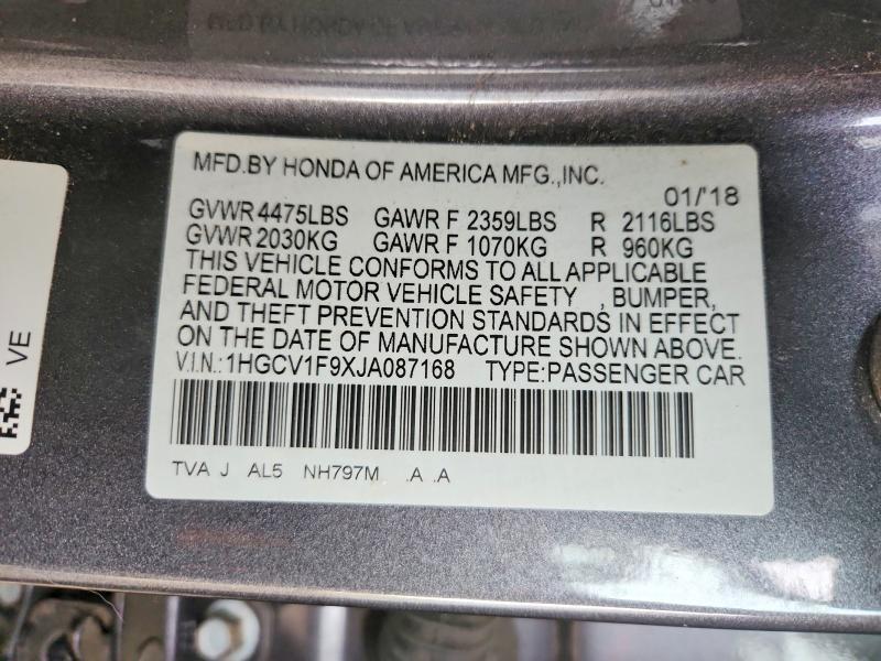 2018 Honda Accord Touring