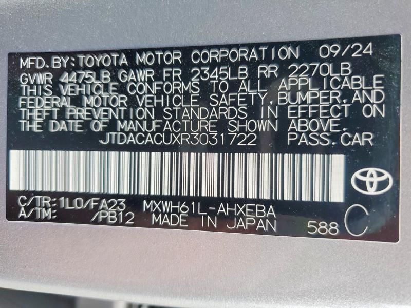 2024 Toyota Prius Prime se