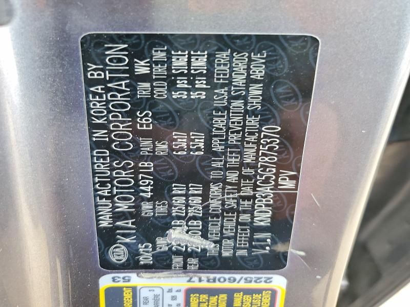 2016 KIA Sportage lx