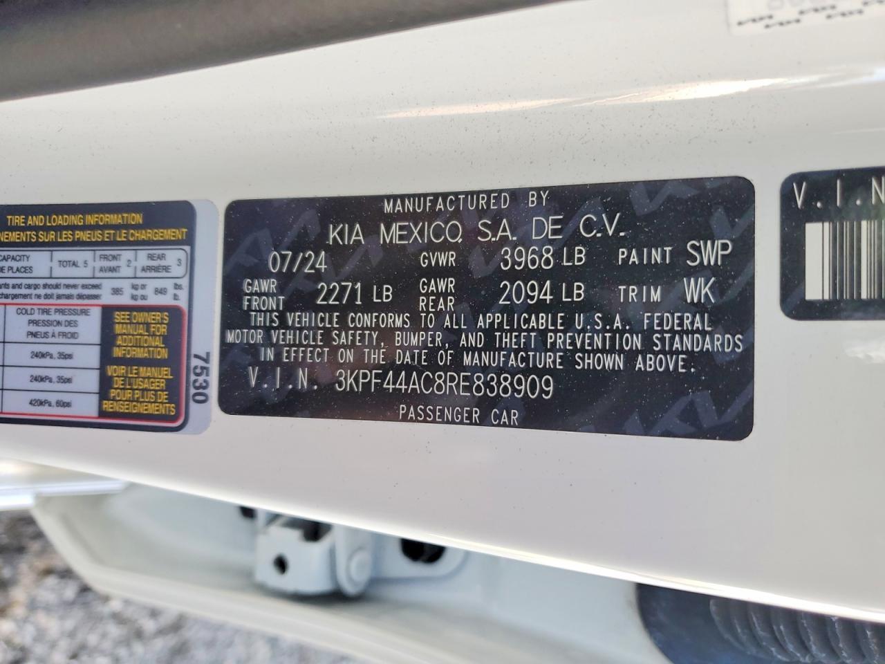 2024 KIA Forte gt