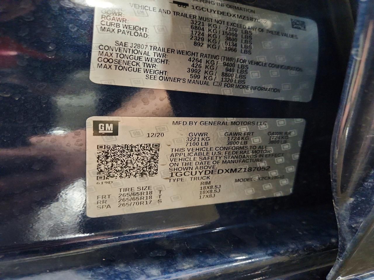 2021 Chevrolet Silverado K1500 LT