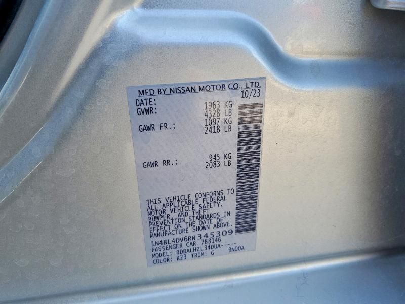 2024 Nissan Altima sv