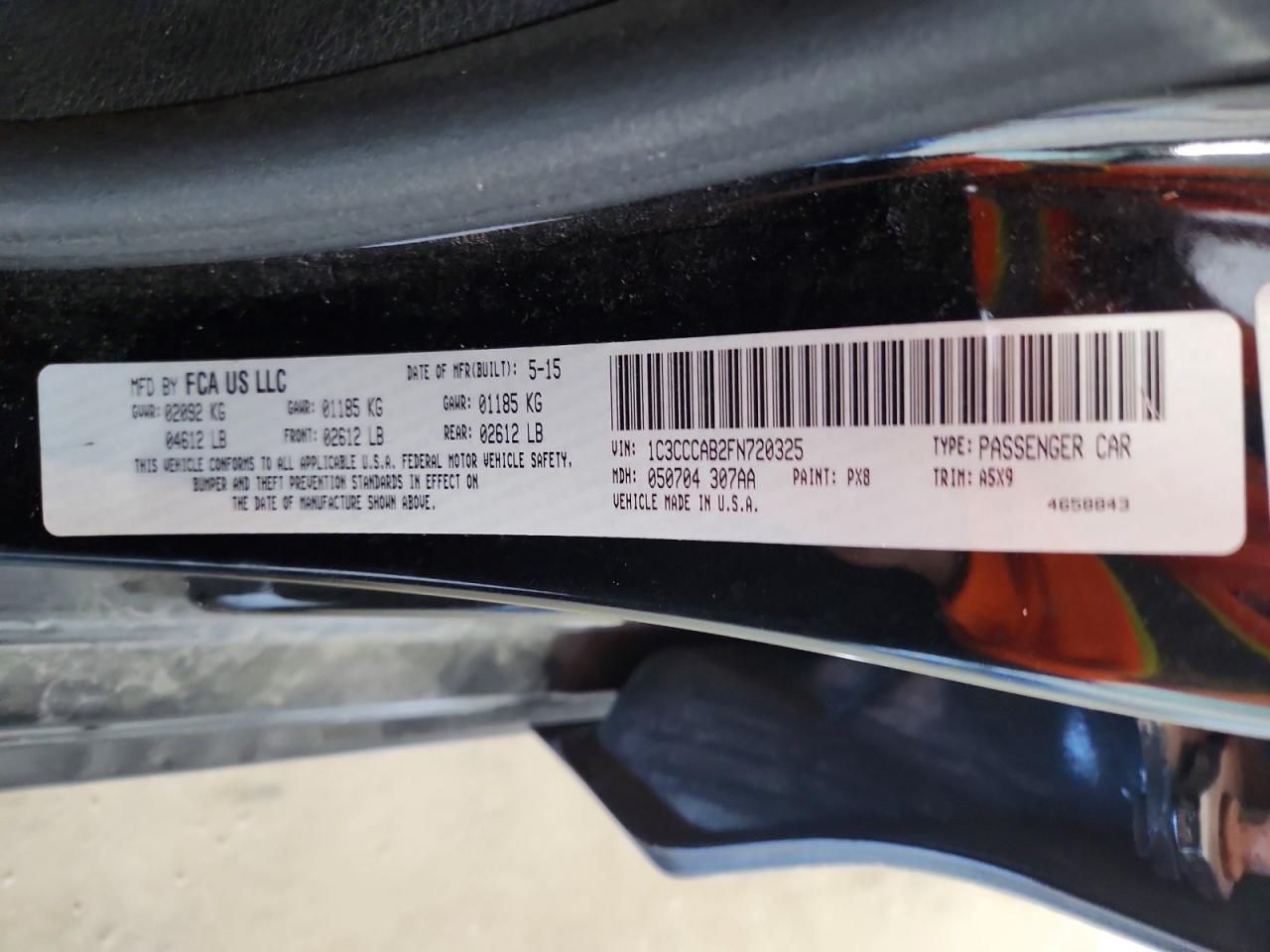 2015 Chrysler 200 Limited