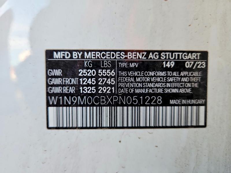 2023 Mercedes-Benz Eqb 250+