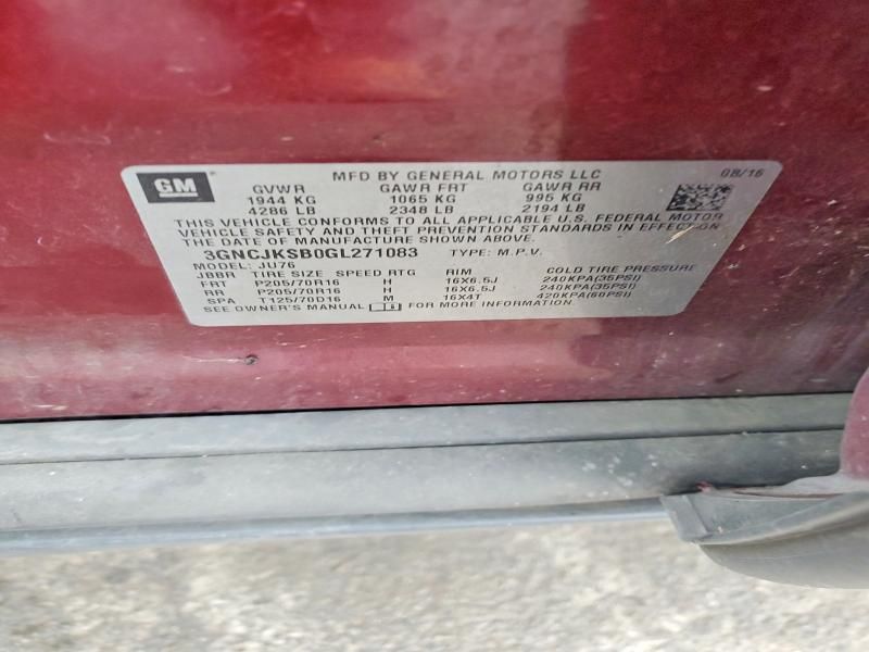 2016 Chevrolet Trax ls