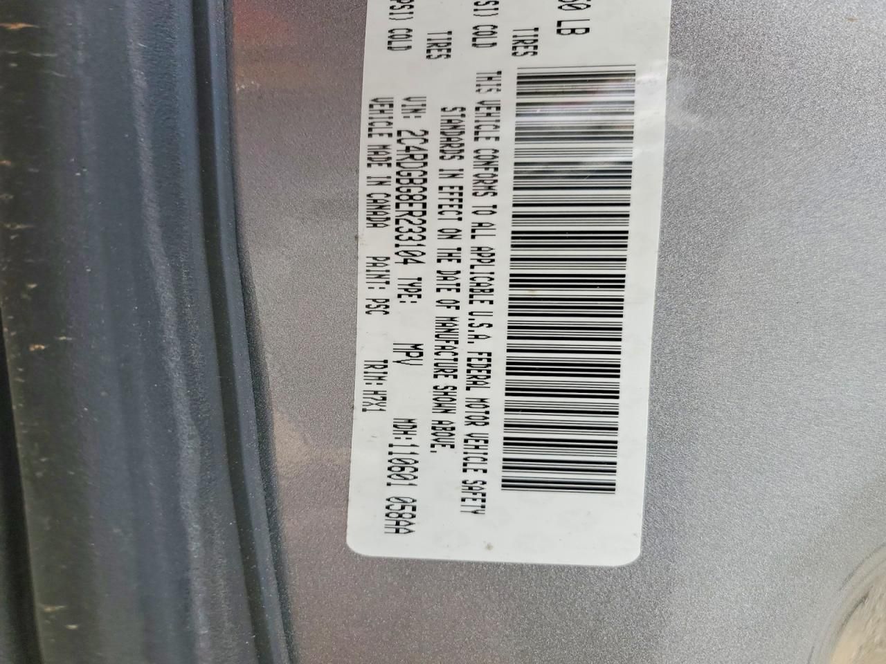 2014 Dodge Grand Caravan se