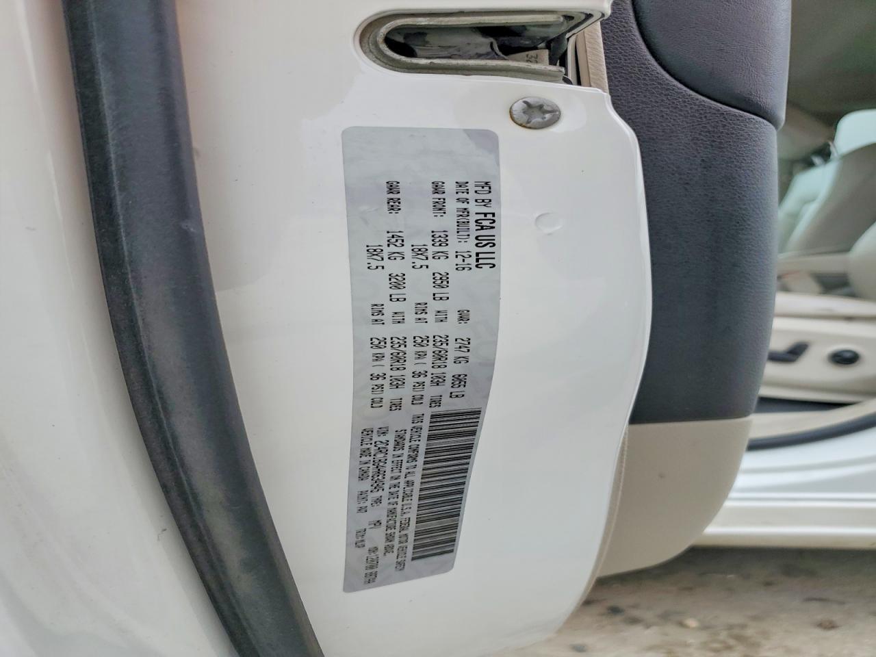 2017 Chrysler Pacifica Touring l