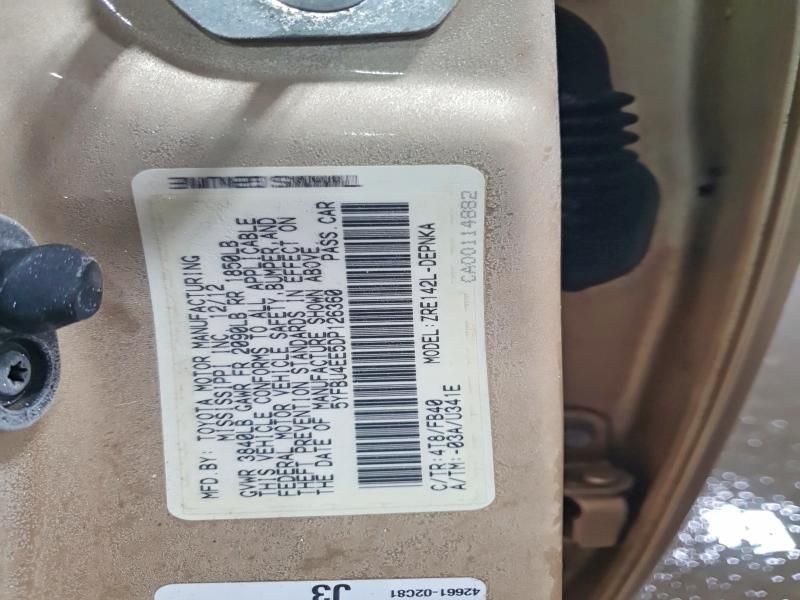 2013 Toyota Corolla Base