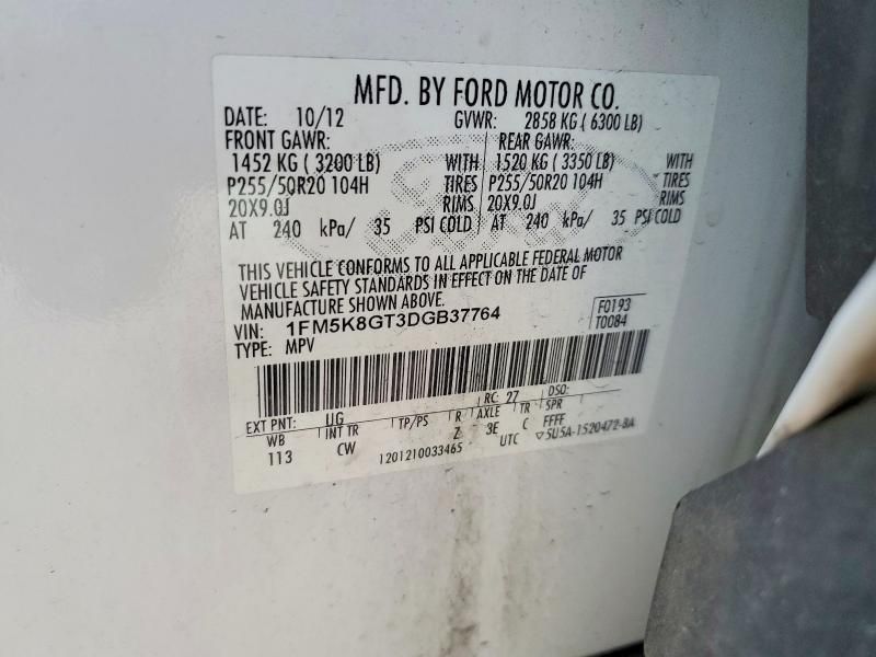 2013 Ford Explorer Sport