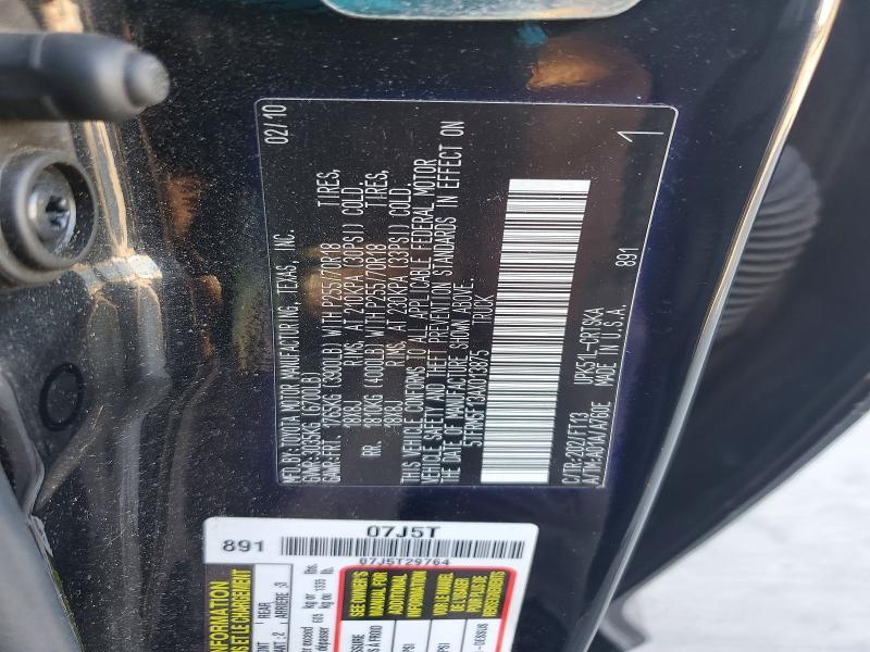 2010 Toyota Tundra Double cab SR5