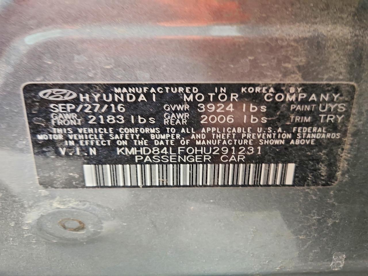 2017 Hyundai Elantra