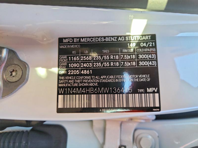 2021 Mercedes-Benz Glb 250 4matic