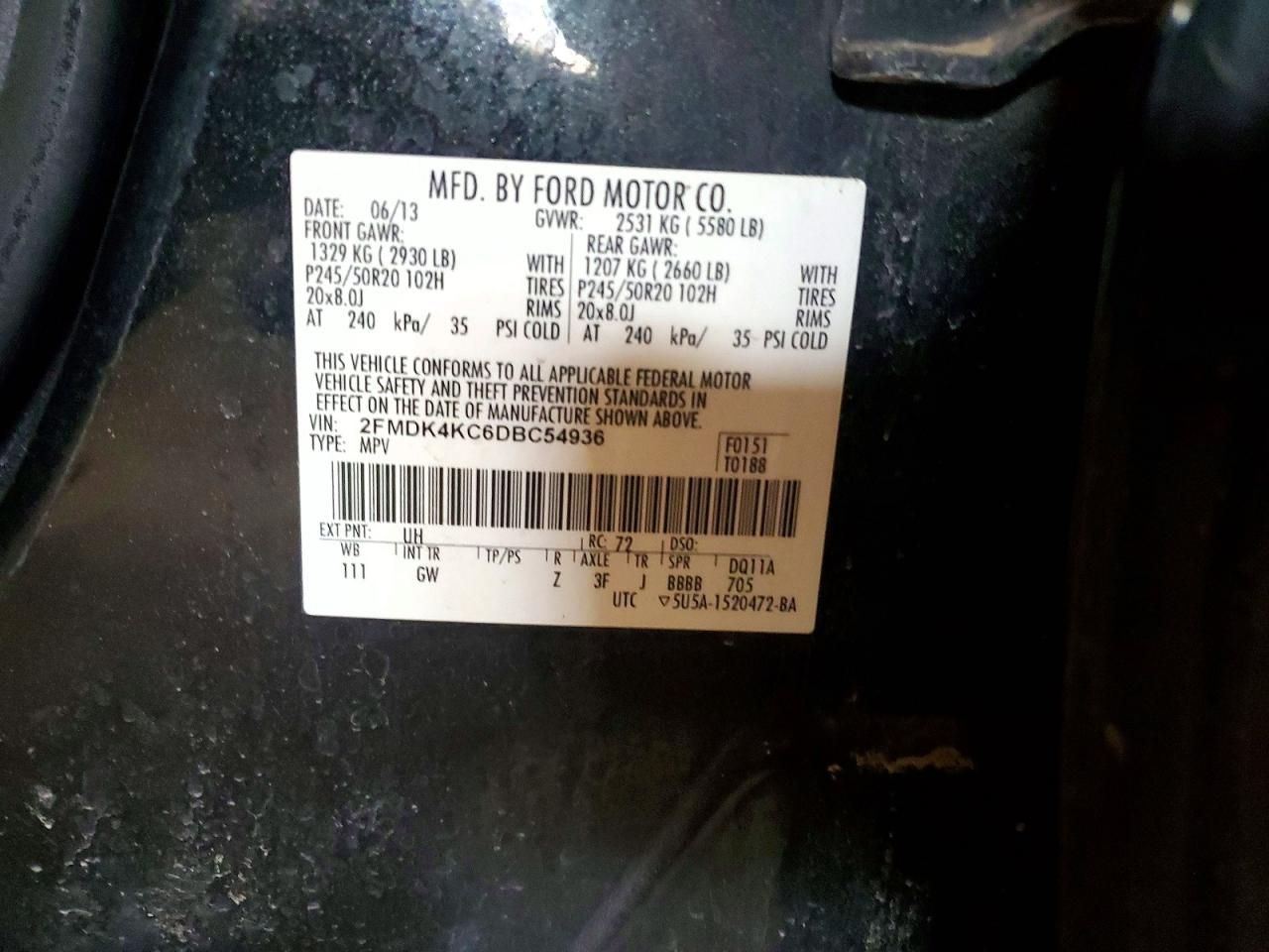 2013 Ford Edge Limited