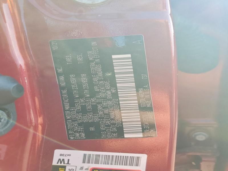 2022 Toyota Highlander xle