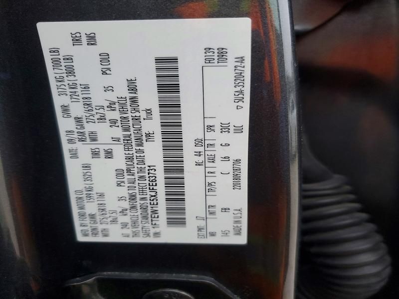 2018 Ford F150 Supercrew