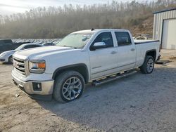 Salvage trucks for sale at Hurricane, WV auction: 2014 GMC Sierra K1500 SLT