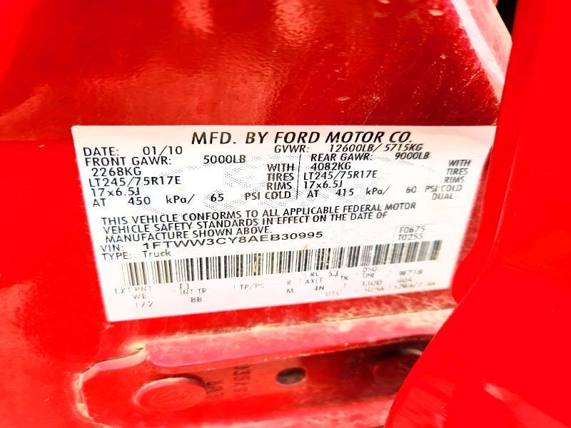 2010 Ford F350 Super Duty