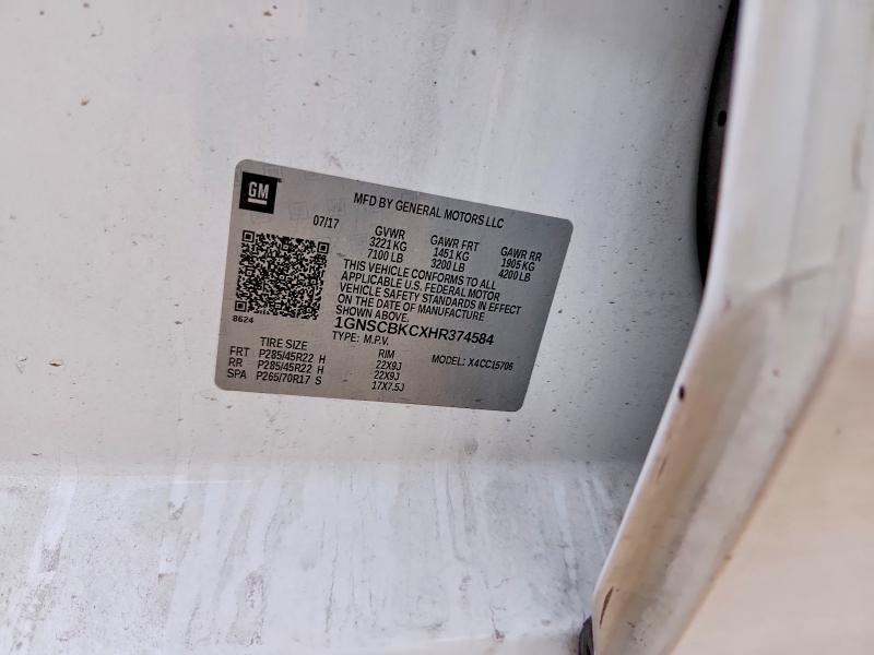 2017 Chevrolet Tahoe C1500 lt