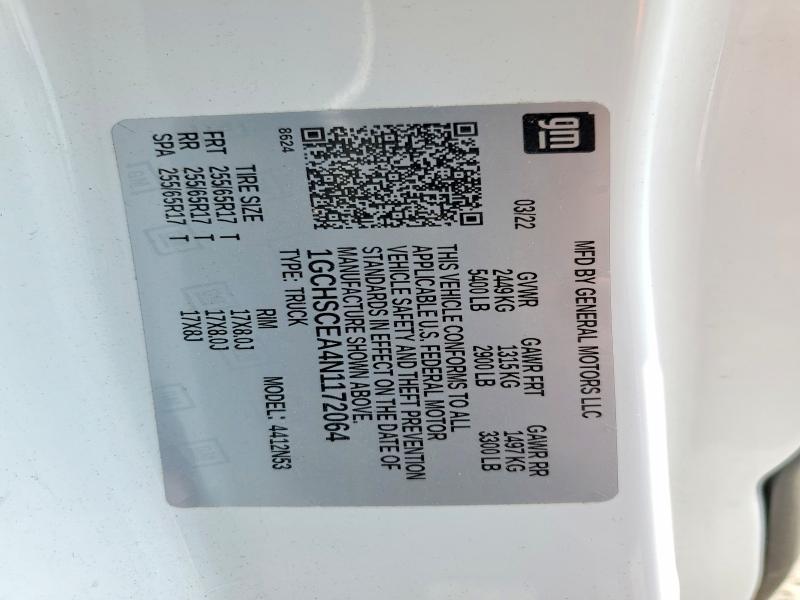 2022 Chevrolet Colorado lt