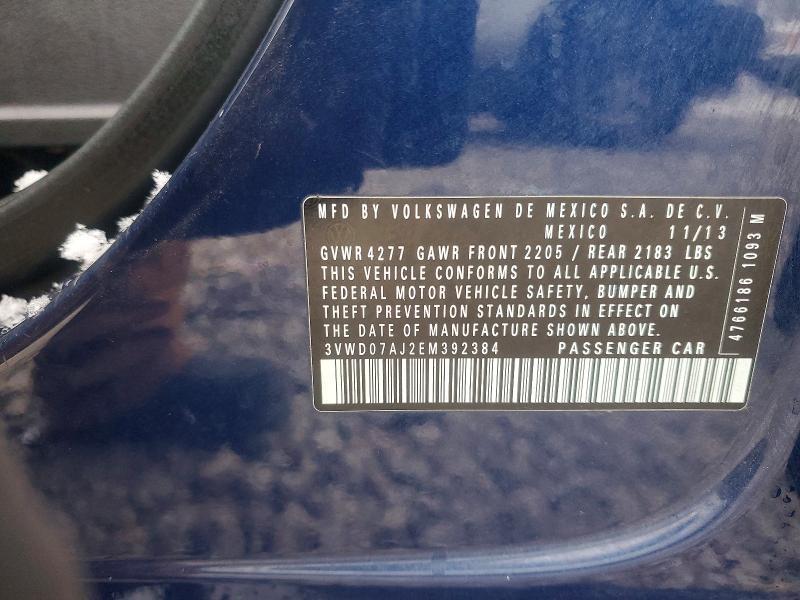 2014 Volkswagen Jetta se