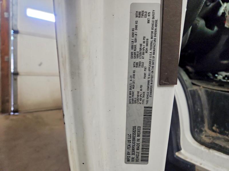 2021 Dodge RAM Promaster Cargo Van