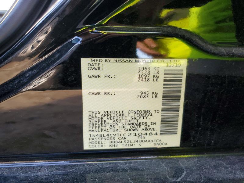 2020 Nissan Altima sr