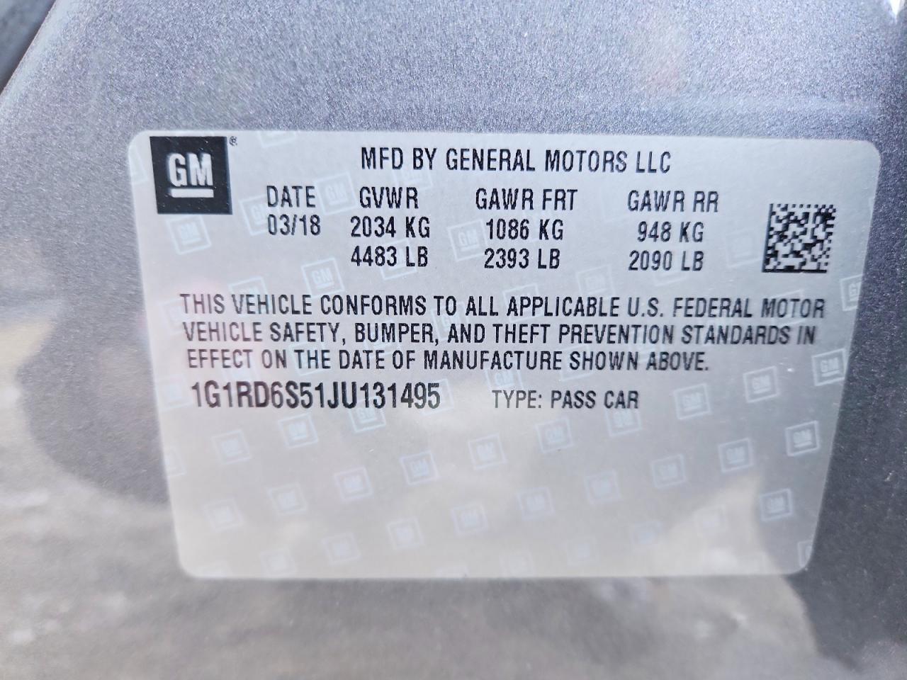 2018 Chevrolet Volt Premier