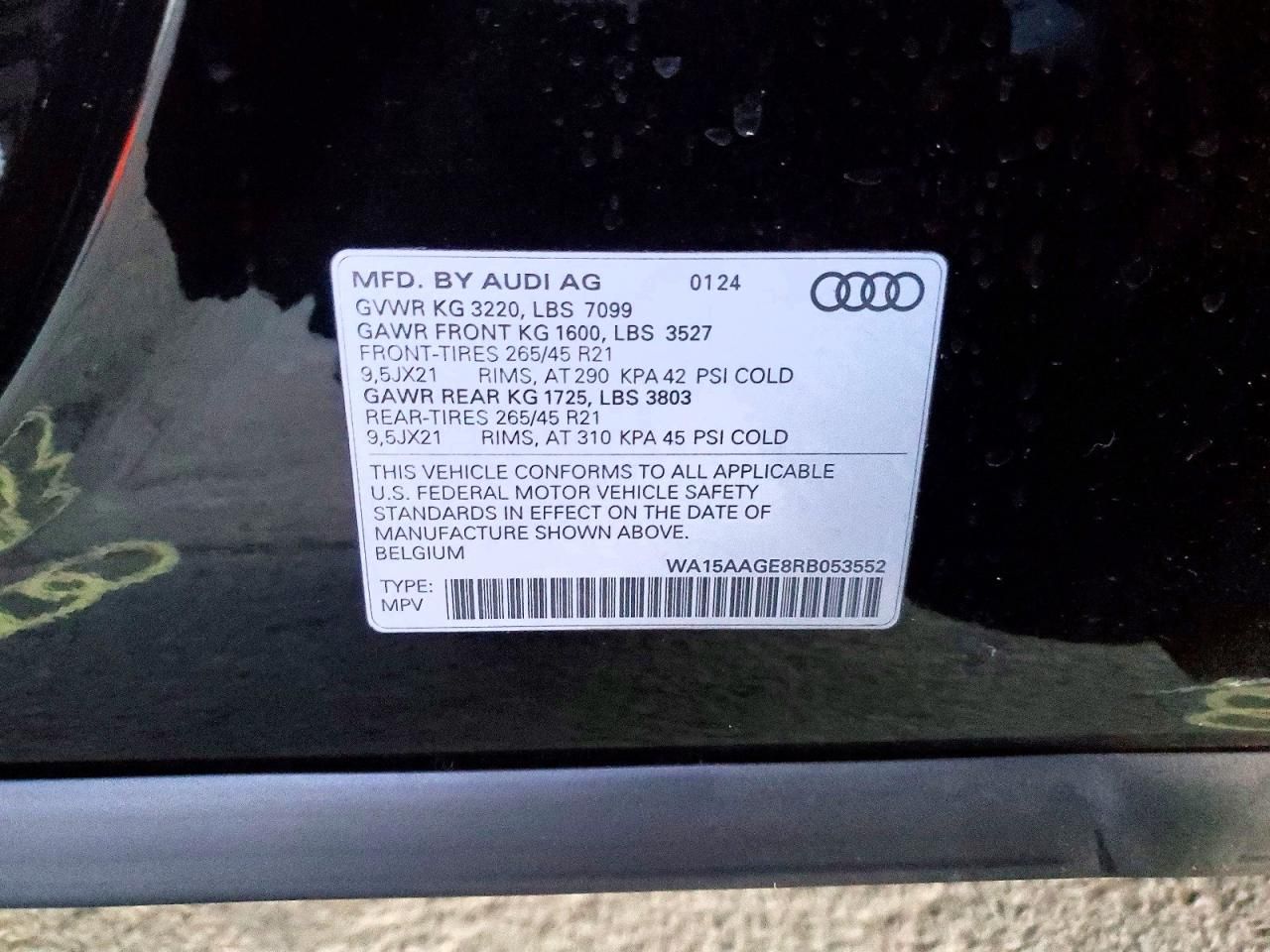 2024 Audi Q8 E-tron Premium Plus