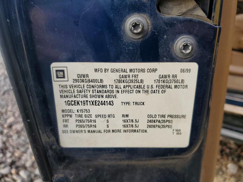 1999 Chevrolet Silverado K1500