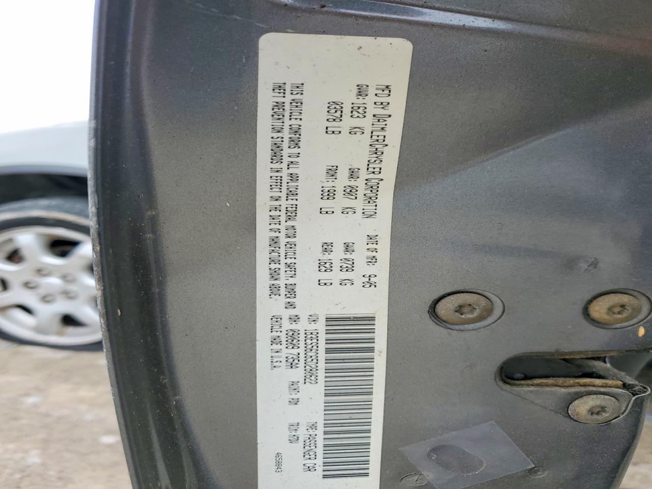 2005 Dodge Neon sxt