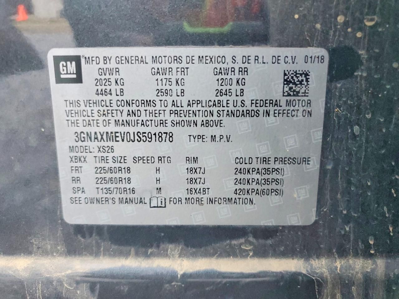 2018 Chevrolet Equinox Premier