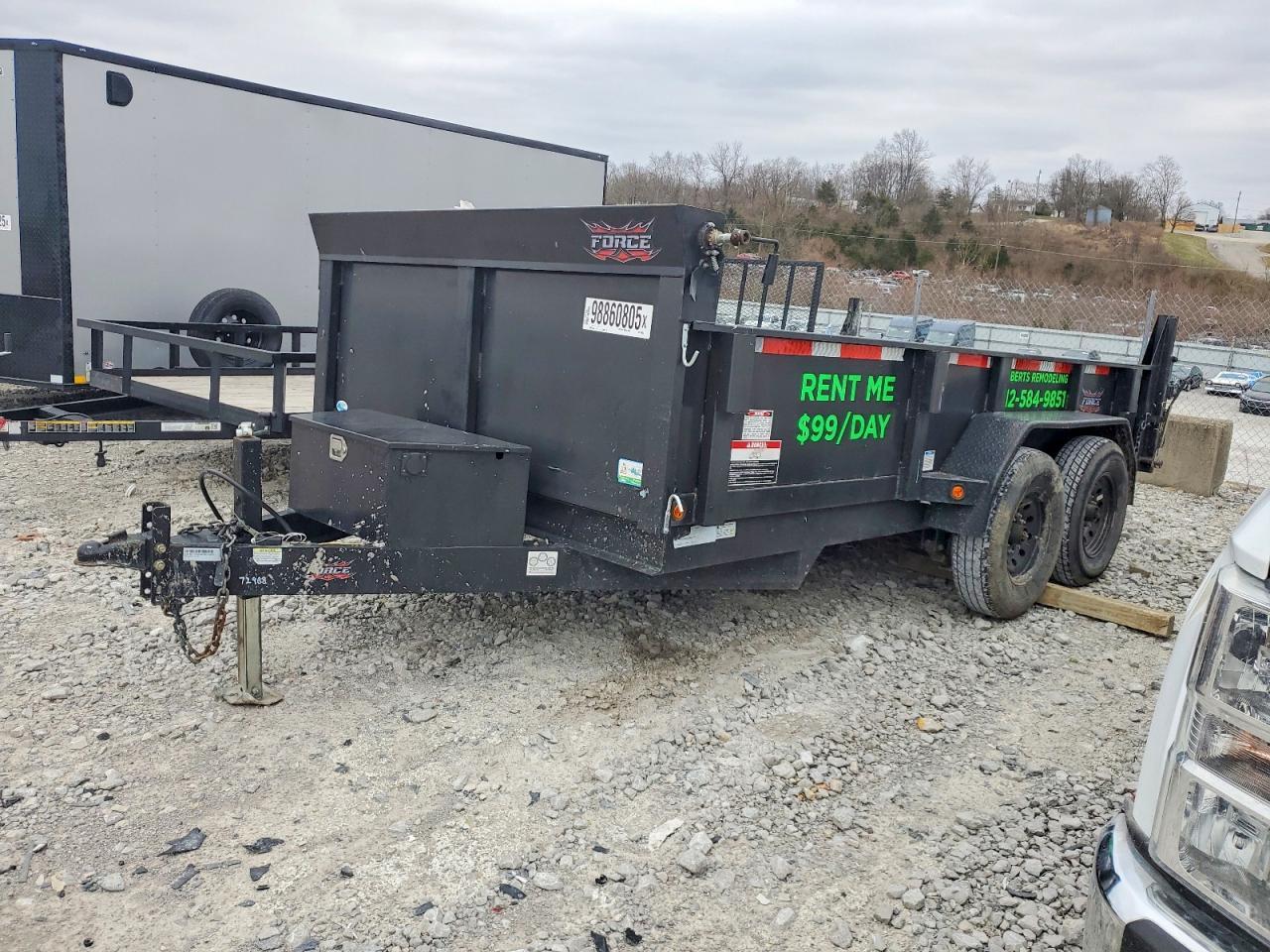 2025 Wildwood 2025 Forest River FAHDL714TA5 Dump Trailer