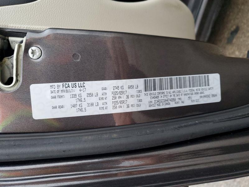 2017 Dodge Grand Caravan sxt