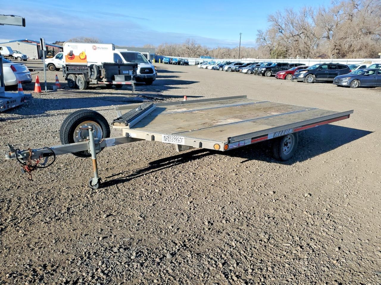 2009 Triton Snowmobile Trailer