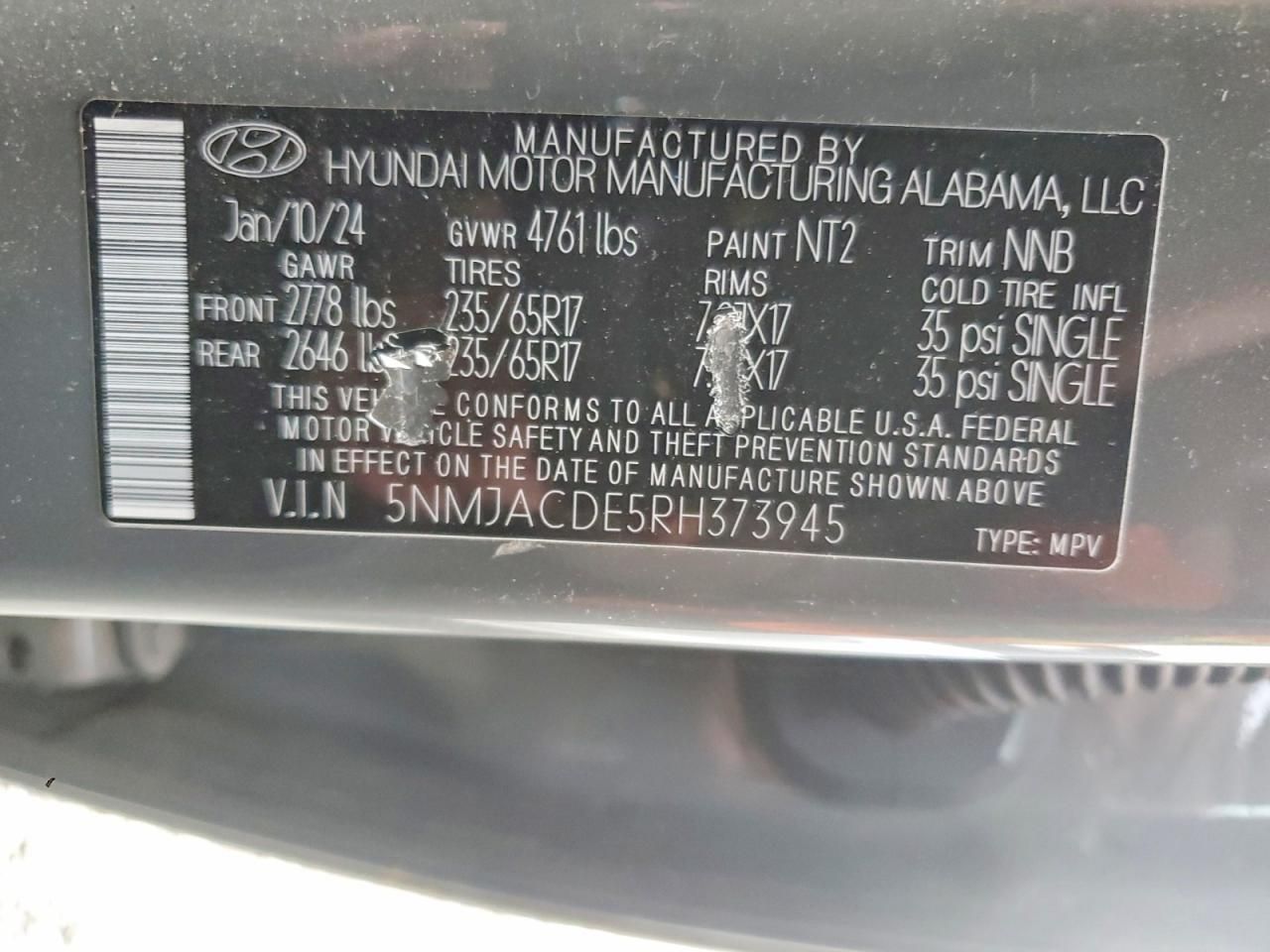 2024 Hyundai Tucson se