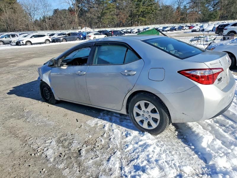 2016 Toyota Corolla l