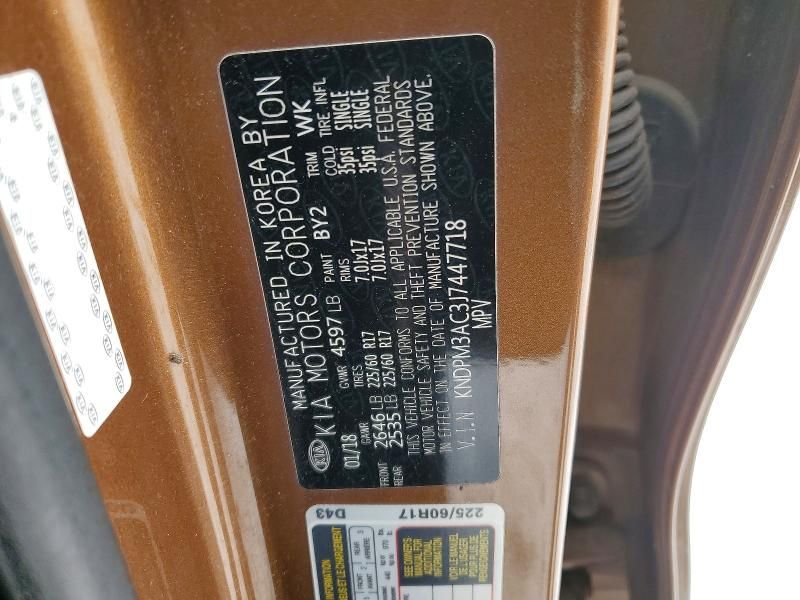 2018 KIA Sportage lx