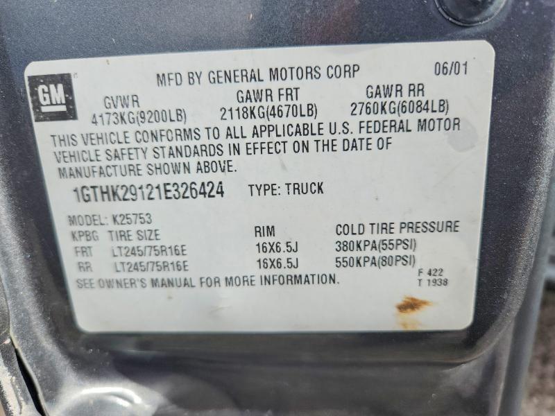 2001 GMC Sierra K2500 Heavy Duty