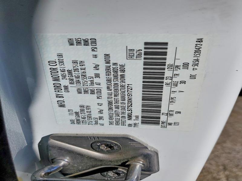 2022 Ford Transit Connect Van