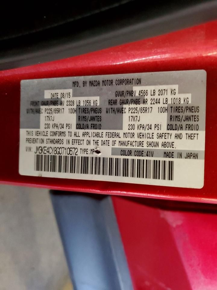 2016 Mazda Cx-5 Touring